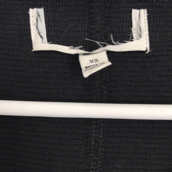 Madewell Black Button Texture & Thread Dress, NWOT - Picture 4 of 6